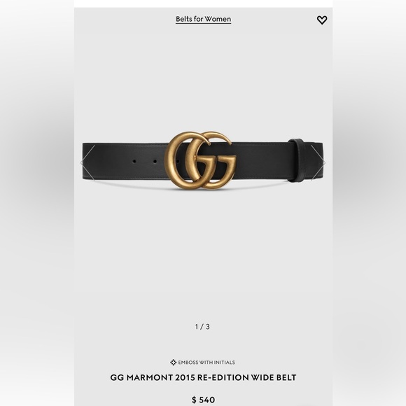 Gucci Belt - Picture 1 of 5